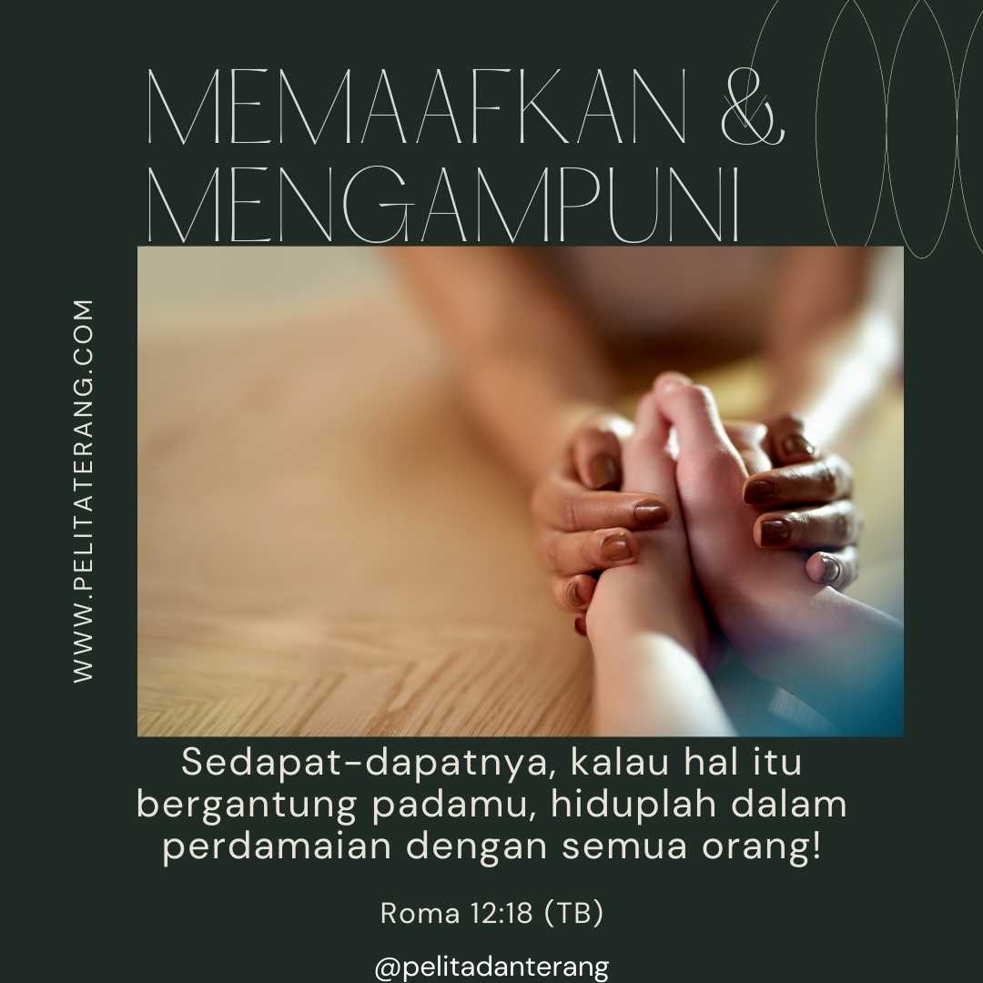Memaafkan dan Mengampuni